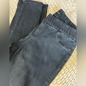 Liverpool Jeans Siena jegging in washed black